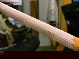 Filler now applied